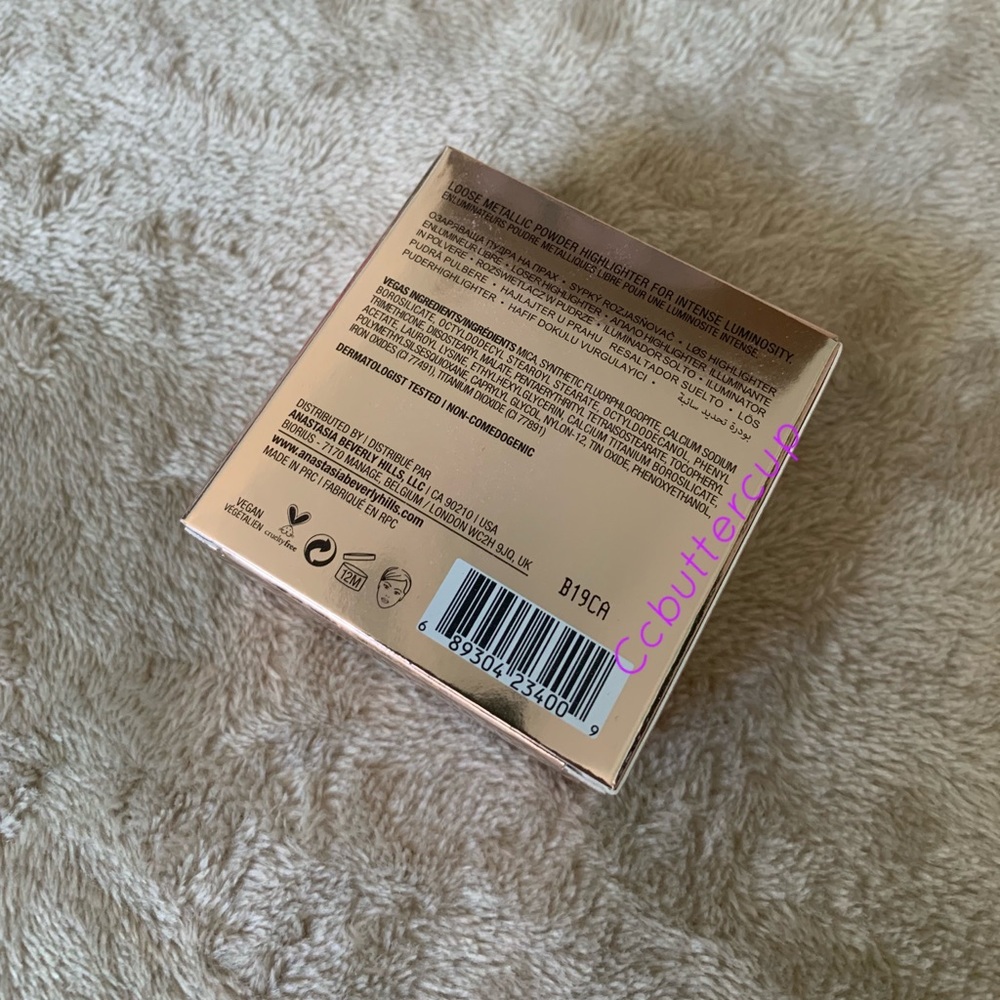 Anastasia Beverly Hills Loose Powder Highlighter in Vegas BNIB - Picture 11 of 16